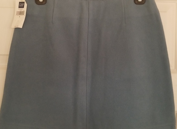 Gap wool mini skirt 0 NWT! - Picture 4 of 8